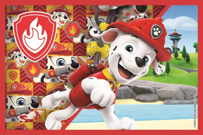 Clementoni cubi illustrati Paw Patrol, 6 cubi