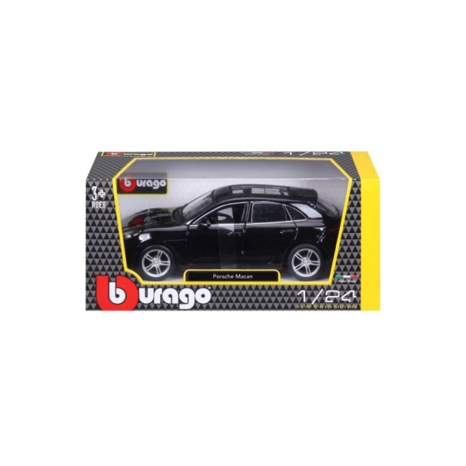 Porsche Macan Nero in Scala 1:24 di Bburago