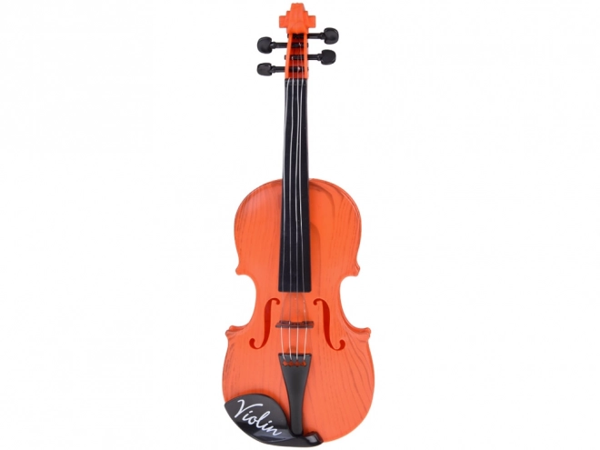 Violino Giocattolo in Plastica con Archetto per Bambini