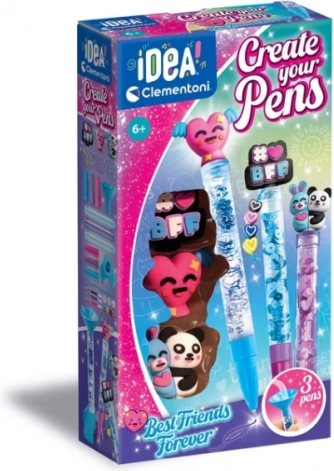 Idea art mini fabbrica di penne – migliori amici CLEMENTONI