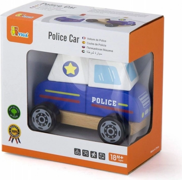 Puzzle in legno della Polizia VIGA