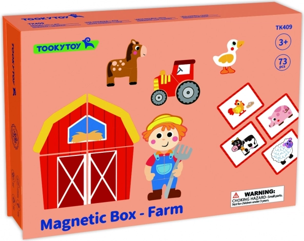 Puzzle Magnetico Fattoria Tooky Toy