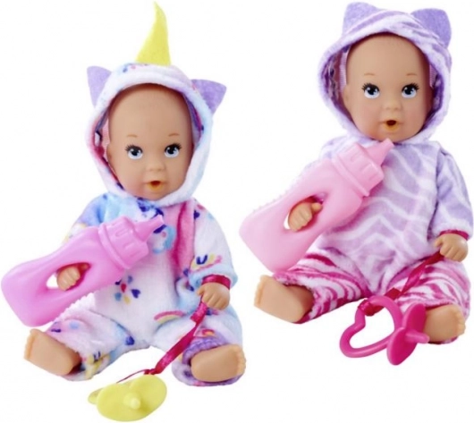 Mini bambola New Born Baby Tutina 12 cm