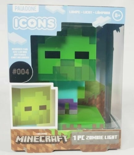 Luce Icona Minecraft - Zombie