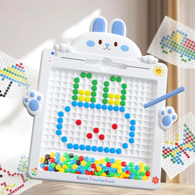 Lavagna Magnetica Montessori per Bambini MagPad Coniglio