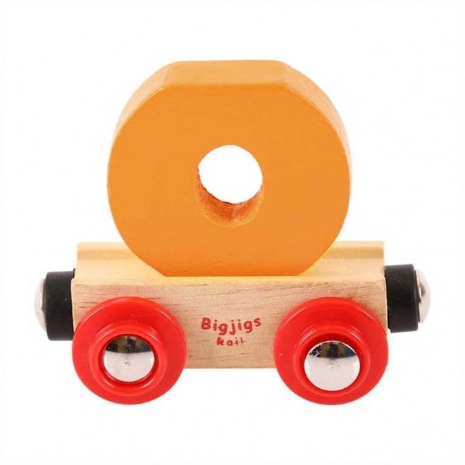 Vagone Lettera O Bigjigs Rail