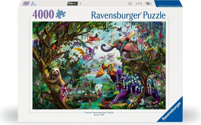 Puzzle Draghi Tropicali RAVENSBURGER 4000 Pezzi