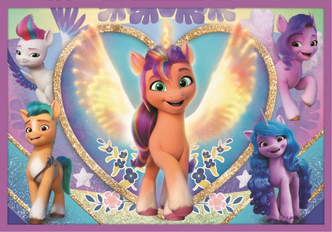 Puzzle My Little Pony Zářiví Poníci Mega Pack