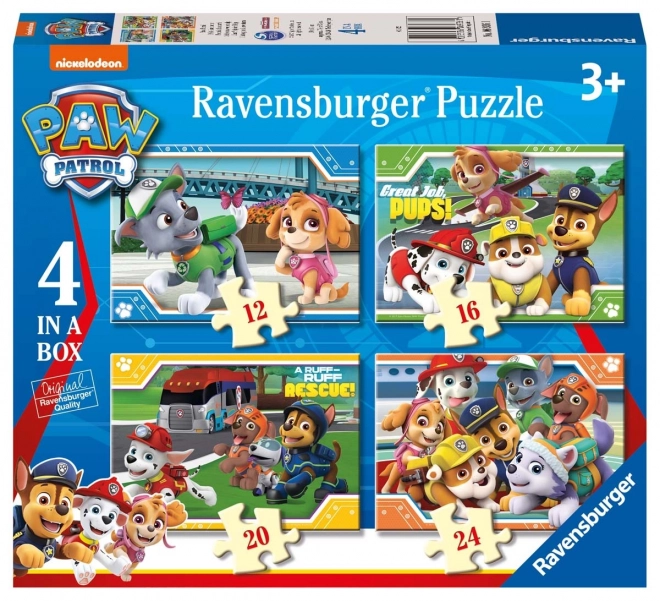 Puzzle Ravensburger Paw Patrol multipack