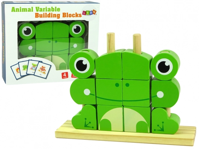 Puzzle 3D in Legno per Bambini - Ranocchio Creativo