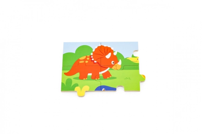Puzzle in legno dinosauri VIGA