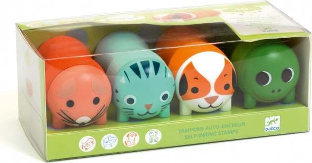 Timbri per bambini - Animaletti del giardino