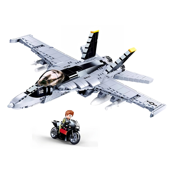 Jet realistico con ricchi dettagli