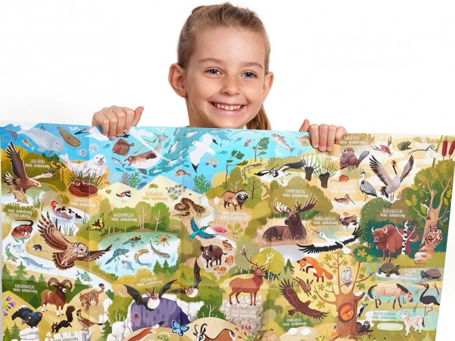 Puzzle Dzikie di CzuCzu: Parchi Nazionali 6+
