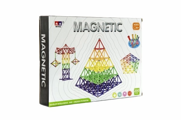 Costruzione magnetica Witka 200 pezzi