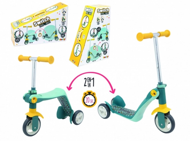 Monopattino 2 in 1 per Bambini