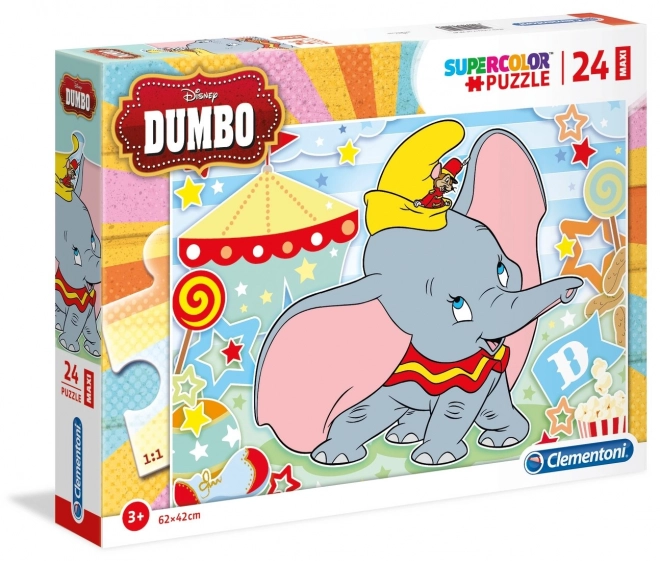 Puzzle Dumbo MAXI 24 pezzi