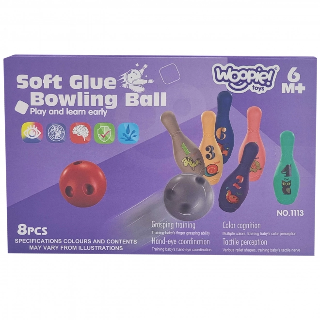 Bowling sensoriale Woopie per neonato