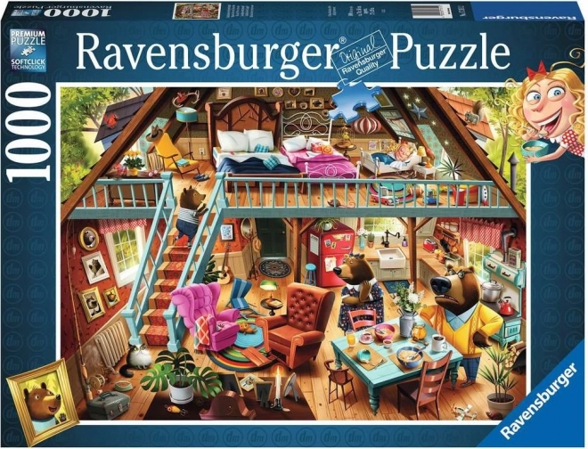 Puzzle Ravensburger La Rapunzel Rapita! 1000 pezzi