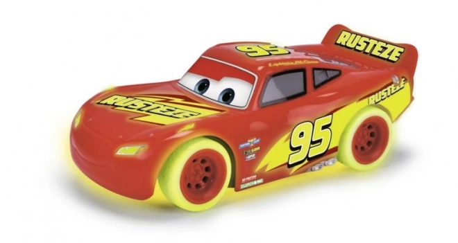 Auto Radiocomandata Saetta McQueen Turbo Glow Racers 1:24