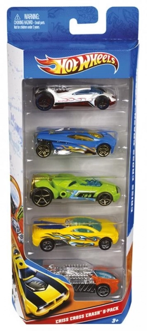 Set di 5 macchine Hot Wheels