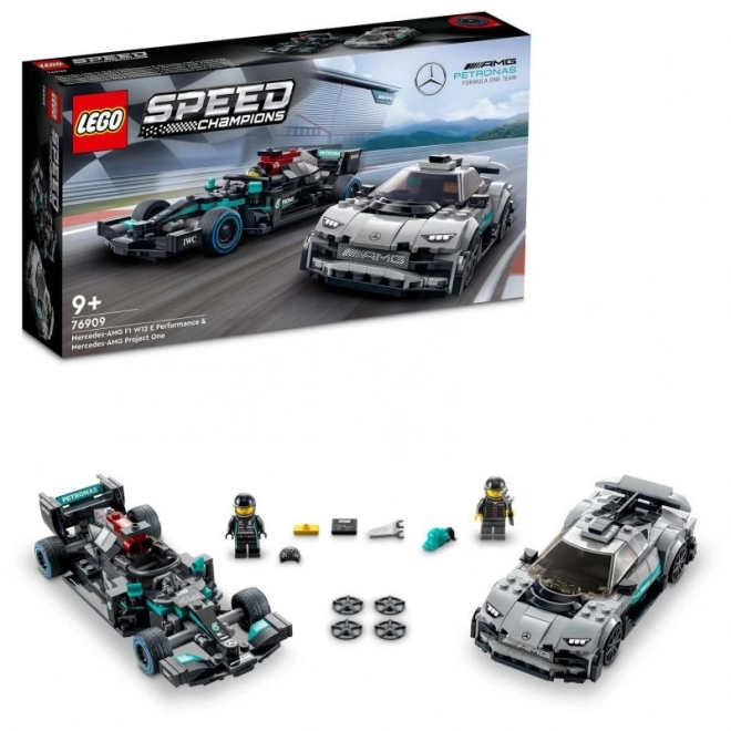 Lego Velocità Campioni Mercedes-AMG F1 W12 E Performance e Mercedes-AMG ONE