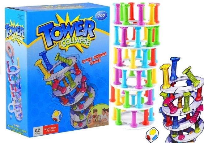 Gioco Famigliare Torre Pendente con Colonne