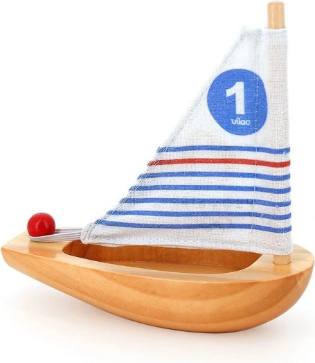 Vilac Piccola Barca a Vela in Legno