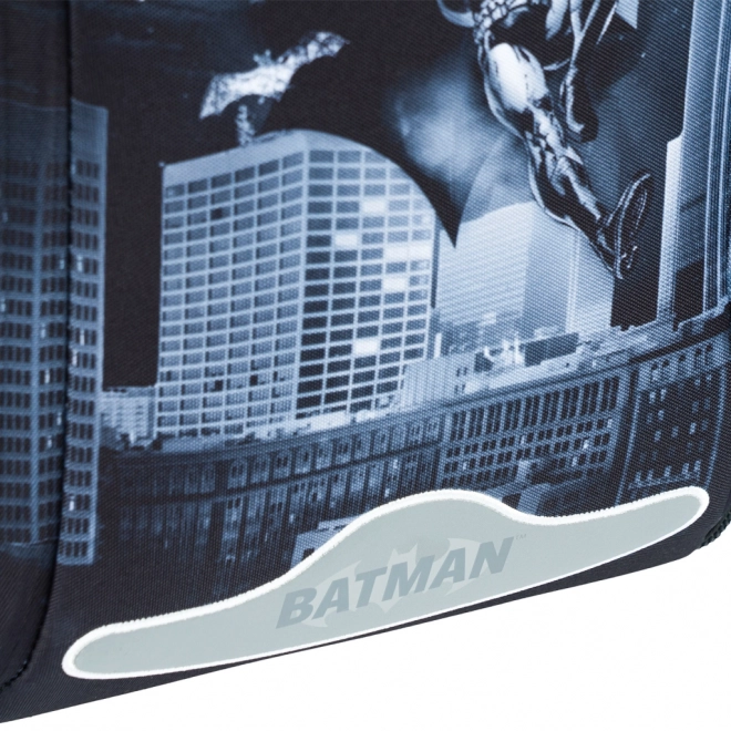 Set 3 pezzi Baagl Shelly Batman Dark City: Zaino, Astuccio, Sacchetto