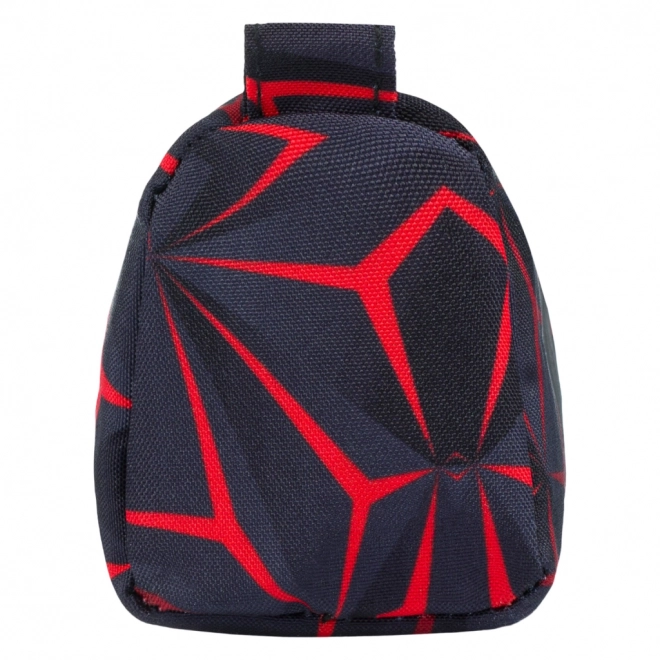 Astuccio per studenti Red Polygon