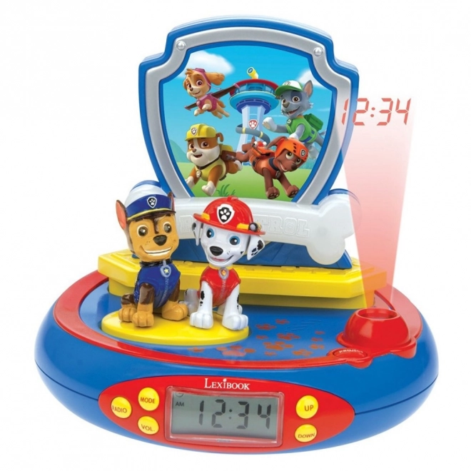 Sveglia 3D con proiettore Paw Patrol