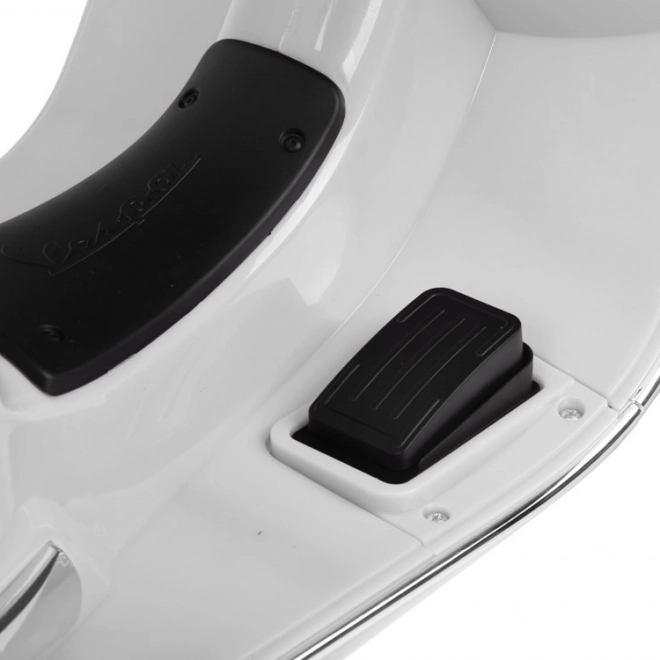 Scooter elettrico Vespa GTS Super per bambini – Bianco