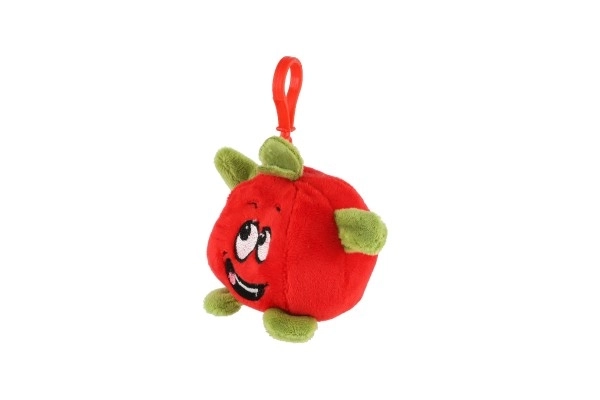 Peluche portachiavi frutta 8cm assortiti