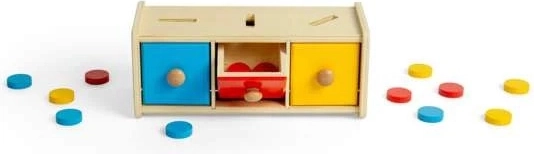 Bigjigs Toys scatola di smistamento colori