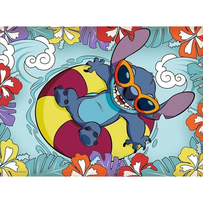 Puzzle 30 Pezzi Lilo e Stitch in Vacanza