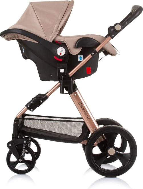 Passeggino combinato Havana 2 in 1 Golden Beige