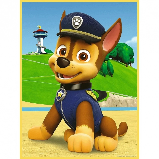 Puzzle doppio TREFL Paw Patrol: Chase, Marshall e Skye Baby Maxi