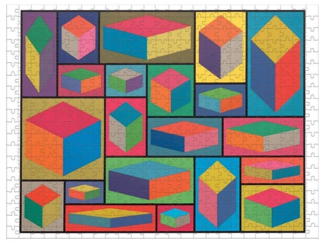 Puzzle doppio Sol LeWitt 500 pezzi