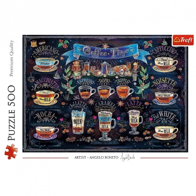 Puzzle Trefl 500 pezzi - Tempo per il Caffè