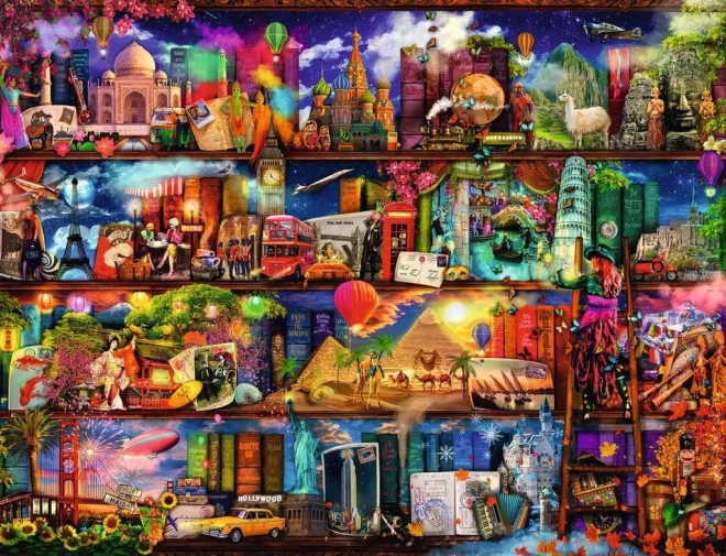 Puzzle 2000 pezzi - Mondo dei libri Ravensburger