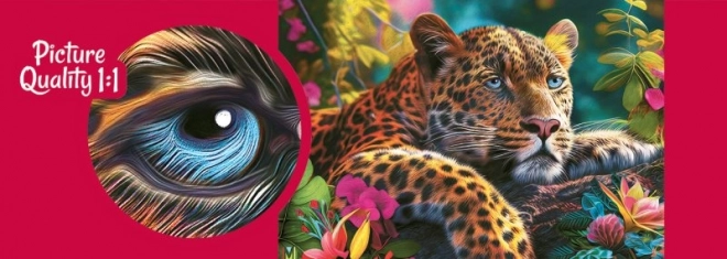 Puzzle Leopard Sdraiato 500 Pezzi