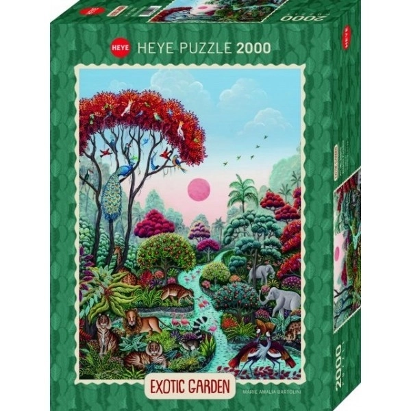 Puzzle Giardino Esotico HEYE: Paradiso Selvaggio 2000 Pezzi