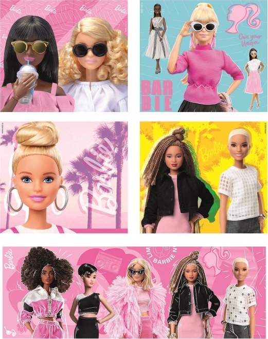 Puzzle 10 in 1 Barbie