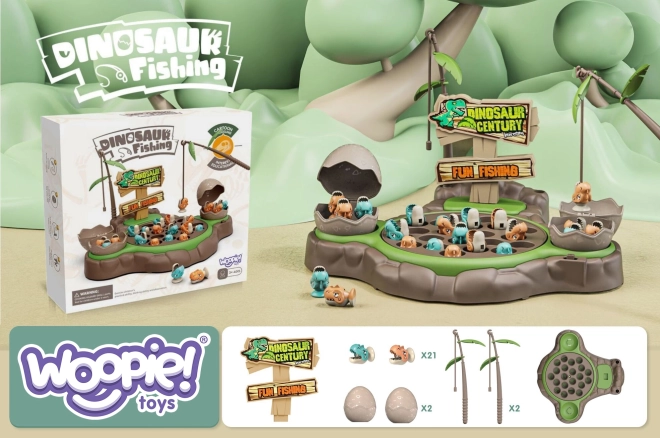 Gioco Woopie pesca dei dinosauri