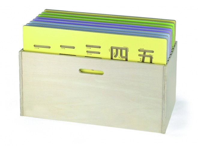 Organizer in legno per lavagne VIGA con certificazione FSC