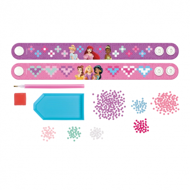 Pittura diamante - braccialetti Principesse Disney
