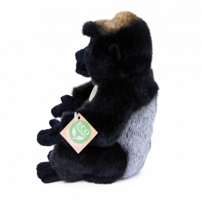 Gorilla in peluche seduta 23 cm ECO-FRIENDLY