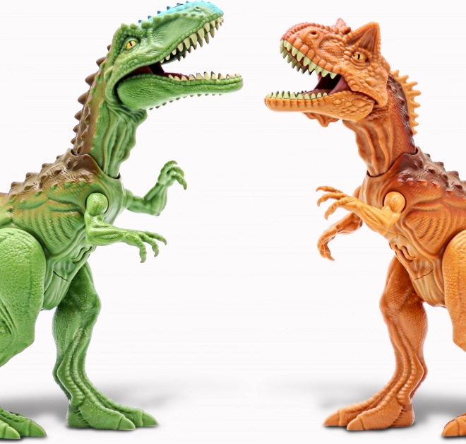 Dinosauro da battaglia con effetti Primal Clash! 21 cm
