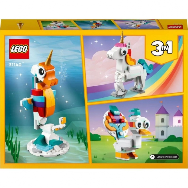 Unicorno Magico LEGO Creator 3 in 1