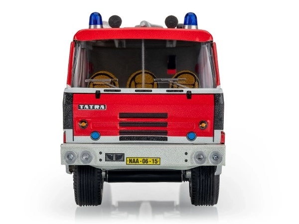 Camion dei pompieri Tatra 815 in metallo 18cm 1:43 con scatola Kovap